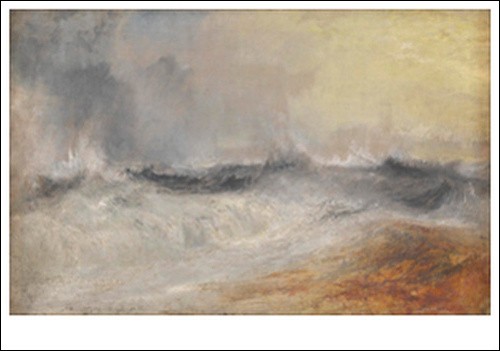 William turner stormy sea - -,