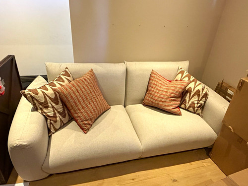 Daals beige fabric upholstered - daals,