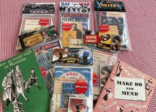 WW2 Wartime Memorabilia Replica Packs Bundle ~ Home Front Blitz RAF Yanks Etc
