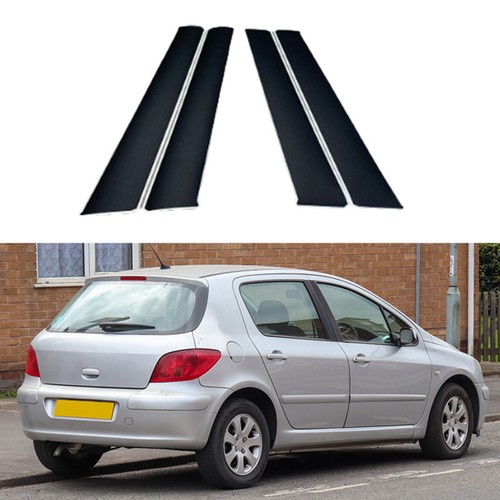 4pcs black pillar posts - 4pcs,