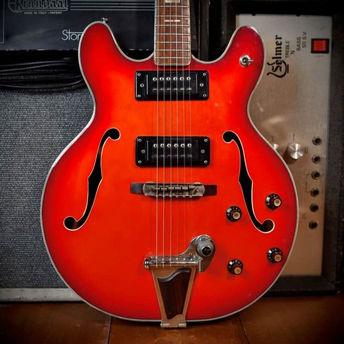 Epiphone 5102 redburst 1970 - epiphone,