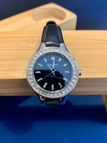 Crystal watch black dial - crystal,