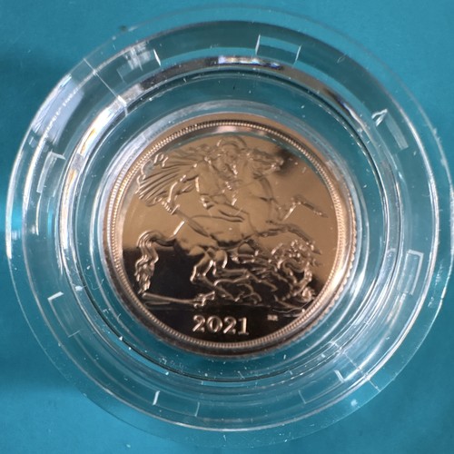 2021 half sovereign george - 2021, st