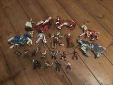 Large Papo Bundle With Horses And Pirates Etc. Read Description