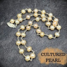 Cultured Pearl Necklace -