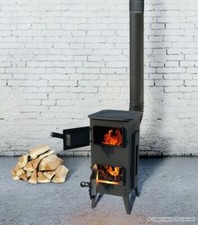 BLACK MULTIFUEL STOVE+SET OF
