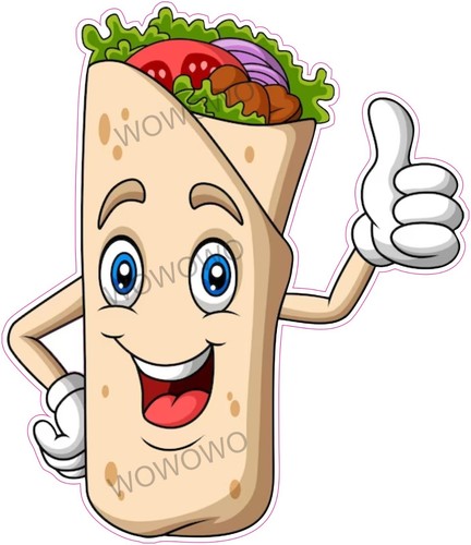 Catering van sticker - , wrap