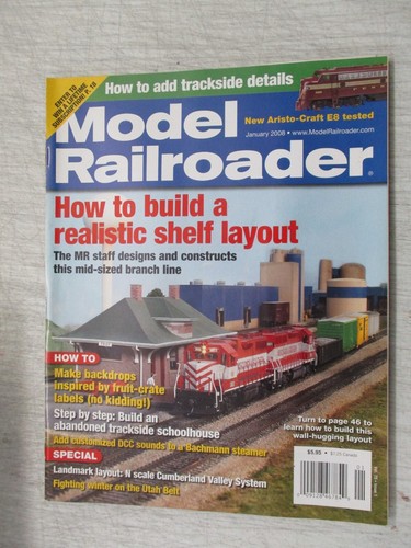 Model railroader magazine - railroader,