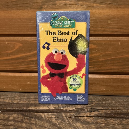 New sealed best elmo - new, vhs
