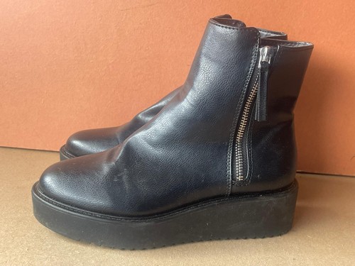 Ladies black faux - h&m,