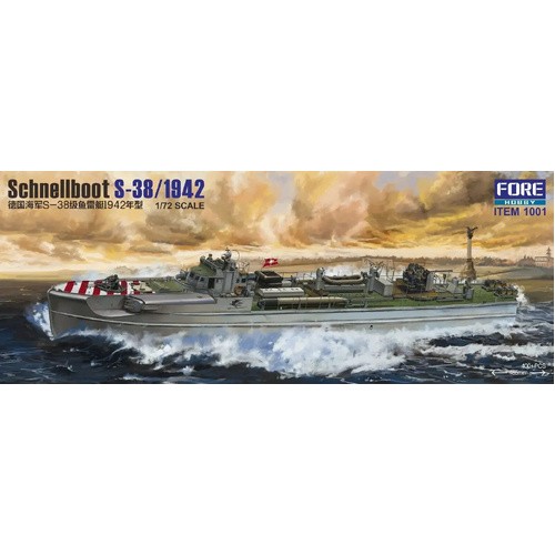 Foreart schnellboot - foreart, 1/72