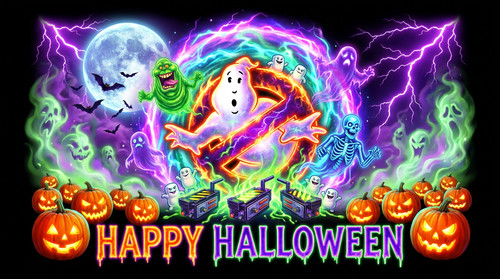 Halloween window projection - halloween,