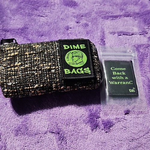 Dime bags black - black, zip