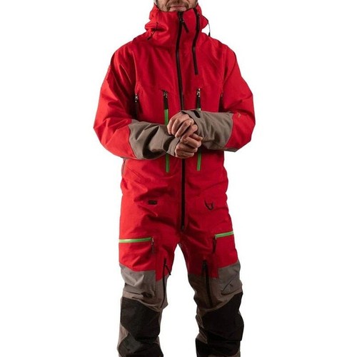 Red one piece - red, ski