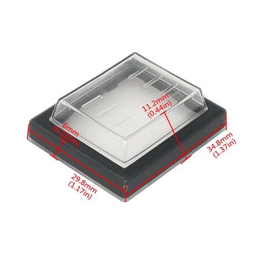 Switch cover well - switch, fit