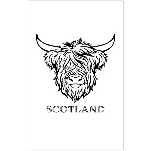 Scotland highland coo tea - coo,