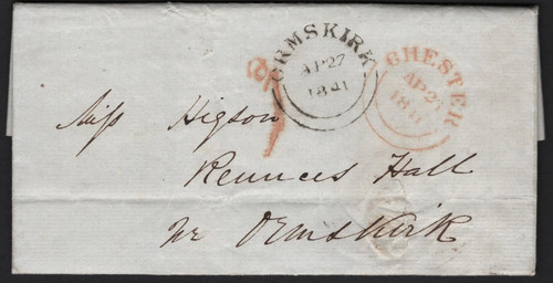 26th april 1841 entire - april, from