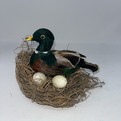 Vtg handmade real - real, feathers