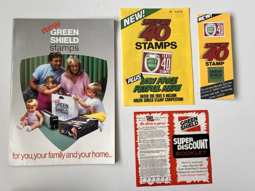 1970s green shield stamps - green,