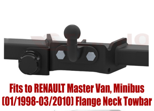 Flange neck tow - flange, bar