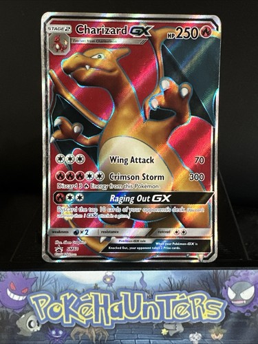 Pokemon card charizard sm60 - card, gx
