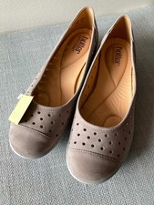 Ladies hotter livvy grey suede - ladies,