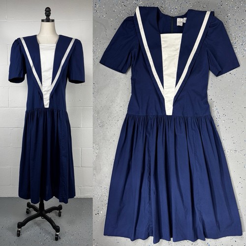 Vintage 80s nautical - nautical, drop