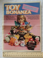 Toy Bonanza.  Knit a Toy, Sew a Toy, 12 characters from DK oddments + simple sew