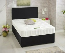 4FT6 DOUBLE FAUX LEATHER BED