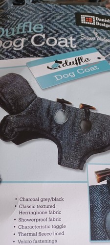 Dog coat duffle - coat,
