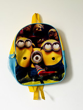 New Minions Kids Rucksack Despicable Me Backpack with Zip & Shoulder Straps