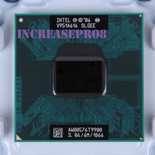 Intel Core 2 Duo T9900  Processor 3.06 GHz Socket P/M CPU 35w 1066 MHz