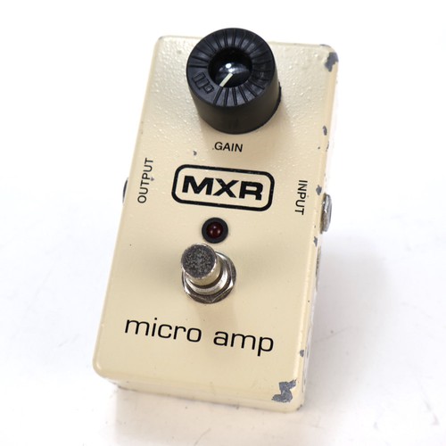 Mxr 133 micro - amp, guitar