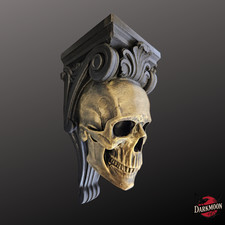 Skull Corbel Gothic Shelf |