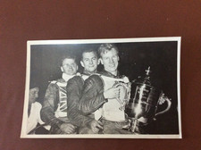 1956 WORLD CHAMPIONSHIP FINAL -FUNDIN ,MOORE , FORREST ( TOP 3 PHOTO ) 