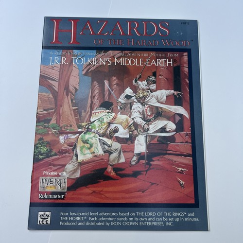 Merp ice rolemaster - rolemaster, hazards