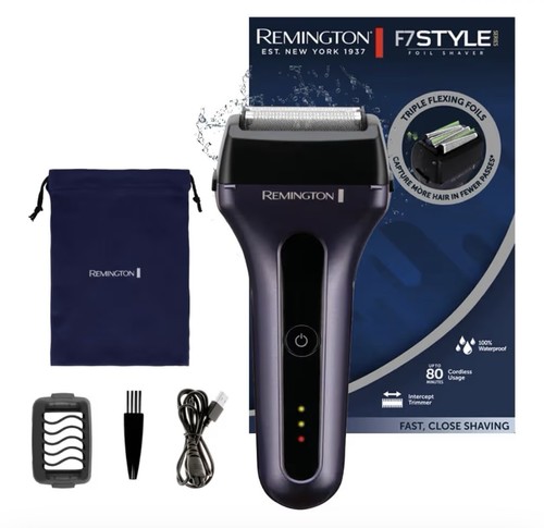 Remington style foil shave - remington, f7