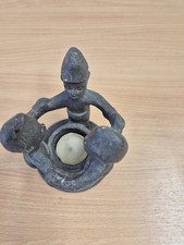 Metal Tealight Candle Holder Tribal Style Candle Holder