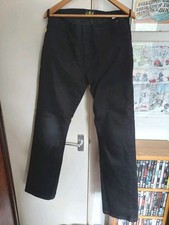 Dragging Jeans Next Gen Black 34/32 With New Held Knee Armour Class 2 In Good Nk