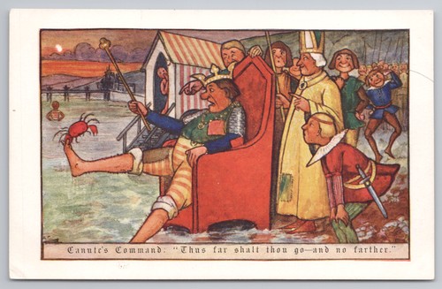 King canute command - king,