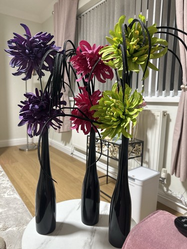 Set tall black ceramic - tall,