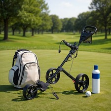 Push Pull Golf Trolley Cart