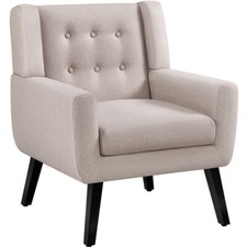 Tub Chair,  Button Tufted