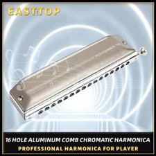 EMP-16 Upgrade Chromatic Harmonica 16Hole 64Tone Key of C Chromatic Mouth Organ