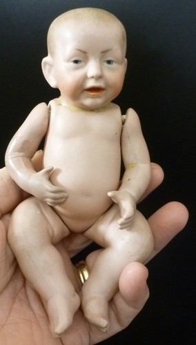 Antique doll all bisque - all,