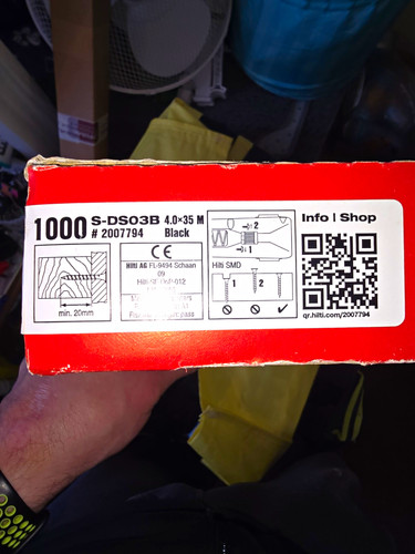 Hilti b m sharp - b, sharp-point