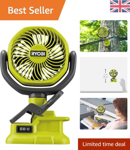 Whisper quiet 10cm - clamp, fan