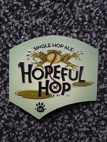 Badger brewery new hopeful hop - hopeful,