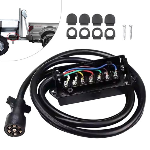 8ft pin trailer plug - 8ft,