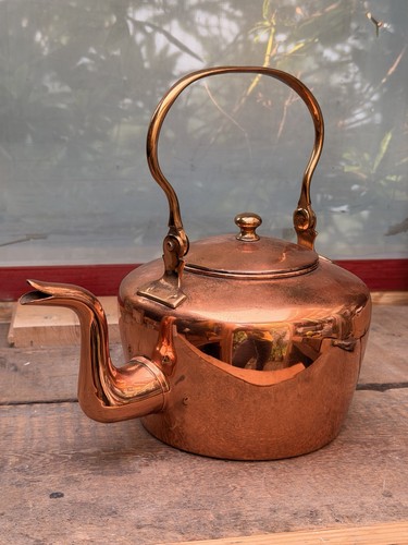 Vintage copper kettle - vintage,